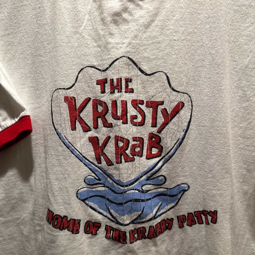 The Krusty Crab T-Shirt from Universal Studios Large